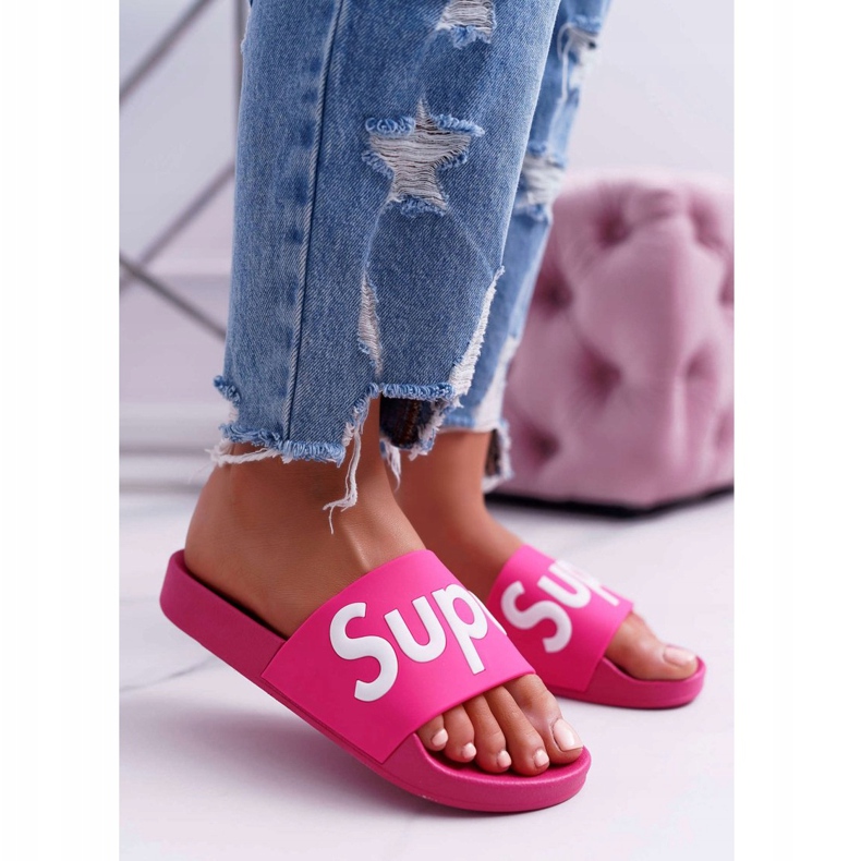 SEA Chinelos femininos fúcsia super losaria rosa 1