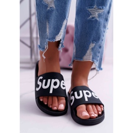 SEA Chinelos femininos pretos super losaria 2