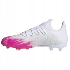 Chuteiras Adidas X 19.3 Fg Jr EG7150 multicolorido branco 1