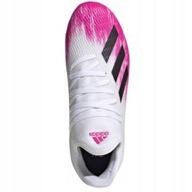 Chuteiras Adidas X 19.3 Fg Jr EG7150 multicolorido branco 2