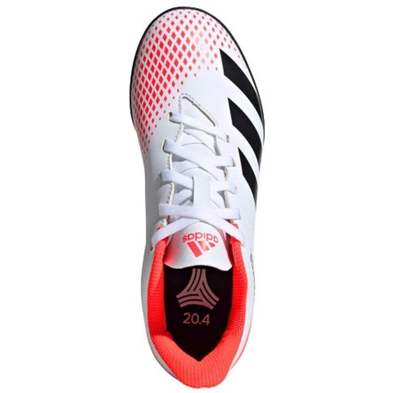 Chuteiras Adidas Predator 20.4 FxG Jr EG0933 multicolorido branco 1