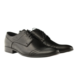 Sapato baixo de couro masculino Pilpol 1099 preto 5