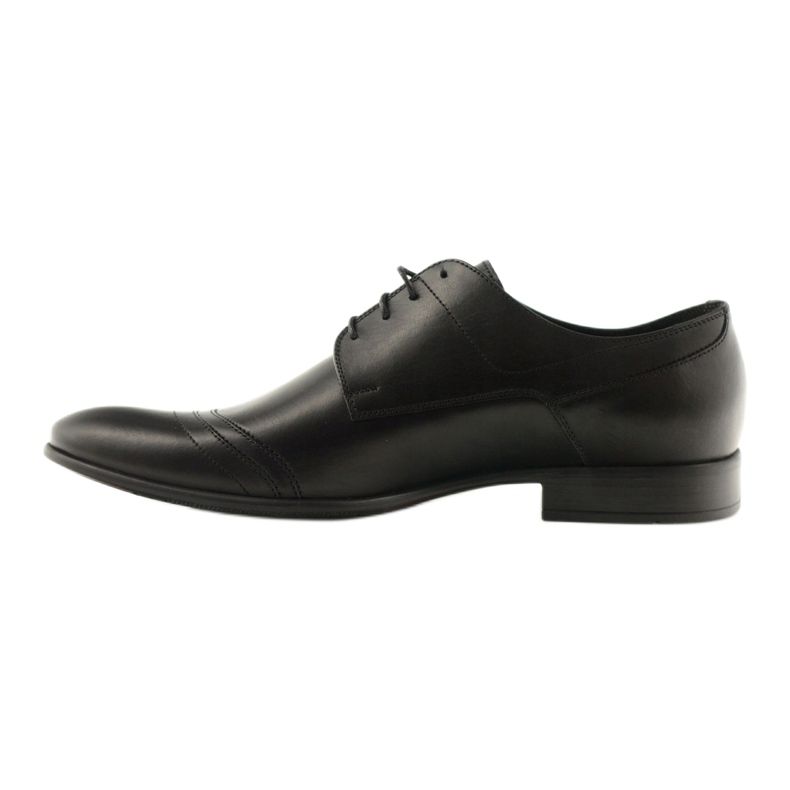 Sapato baixo de couro masculino Pilpol 1099 preto 3