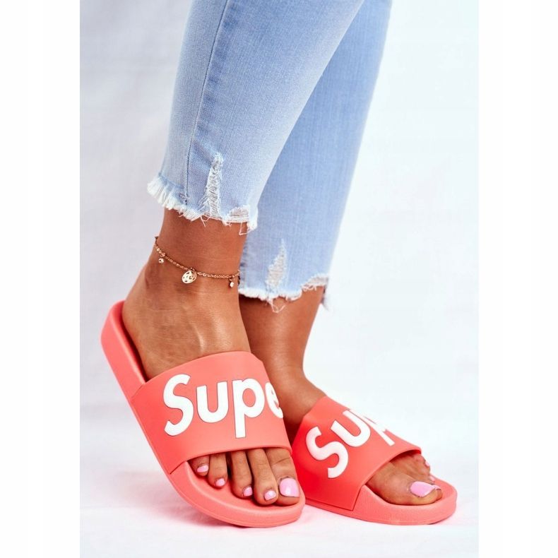 SEA Chinelos femininos Coral Super Losaria rosa 1