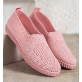 Via Giulia  Sapatilhas Azur Slip On rosa 2