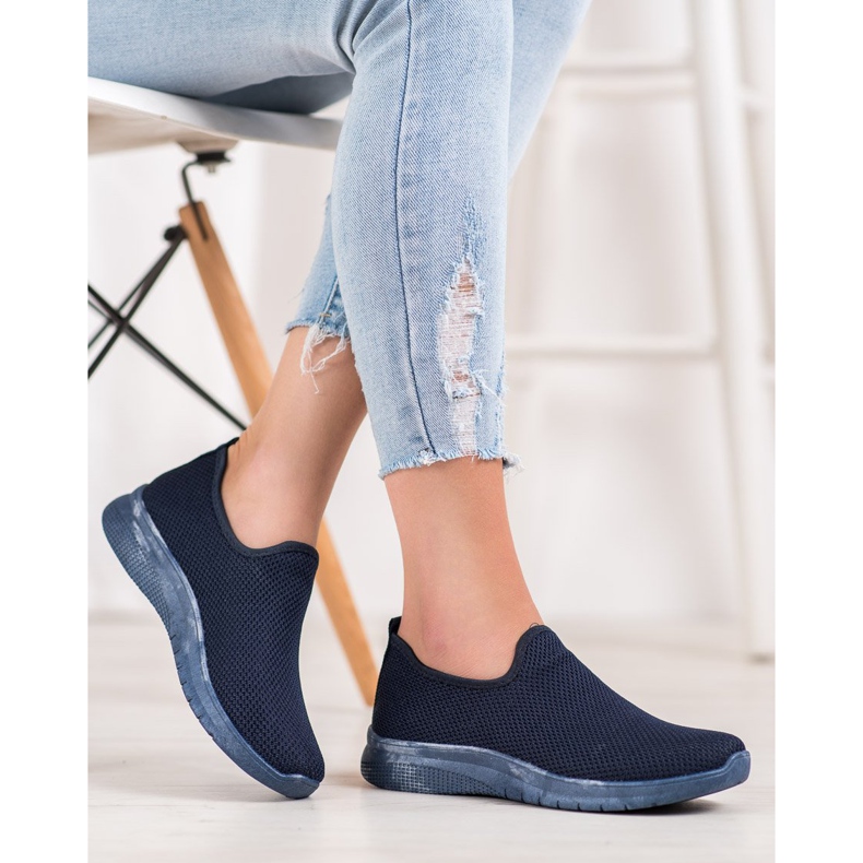 Super Mode Calçados Esportivos Slip-on azul marinho azul 1