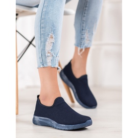 Super Mode Calçados Esportivos Slip-on azul marinho azul 2