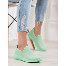 Super Mode Calçados Esportivos Slip-on verde 1 Super Mode Calçados Esportivos Slip-on verde 1