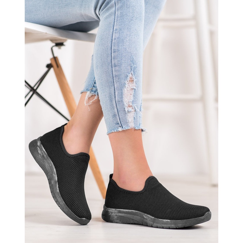 Super Mode Calçados Esportivos Slip-on preto 1
