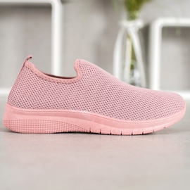 Super Mode Calçados Esportivos Slip-on rosa 2 Super Mode Calçados Esportivos Slip-on rosa 2