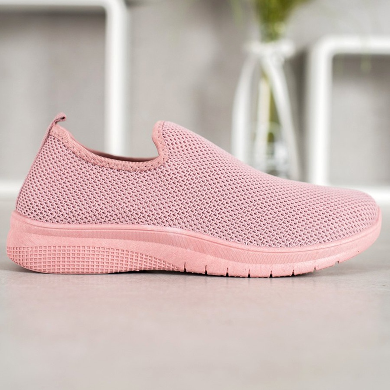 Super Mode Calçados Esportivos Slip-on rosa 2 Super Mode Calçados Esportivos Slip-on rosa 2