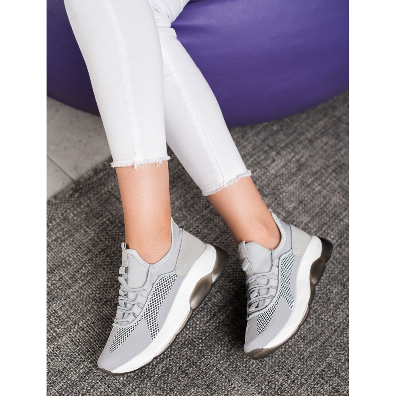 Via Giulia  Tênis esportivos cinza 1