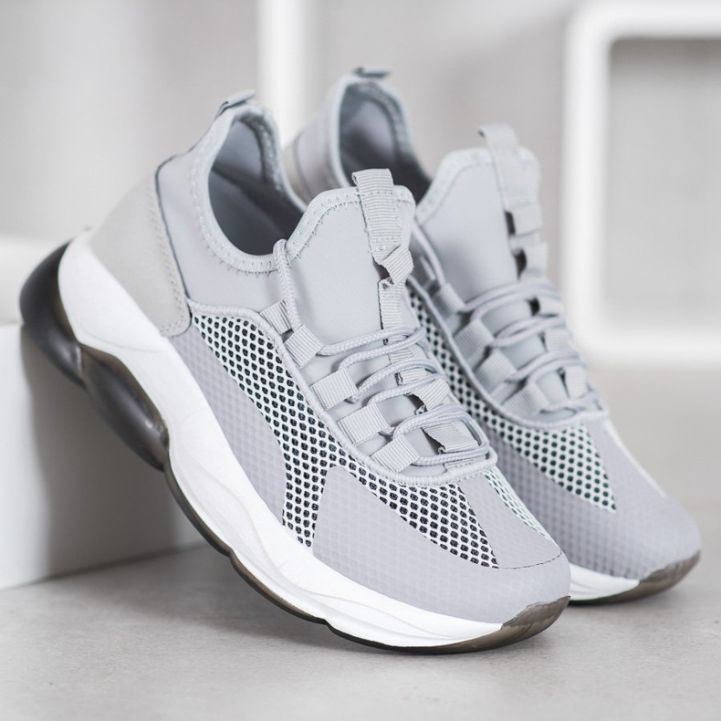 Via Giulia  Tênis esportivos cinza 2