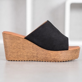 Renda Sandálias de salto alto preto 2