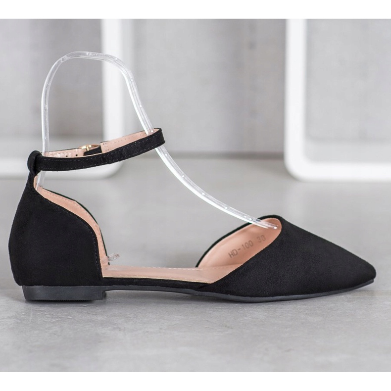 Diamantique Bombas clássicas com fivela preto 2