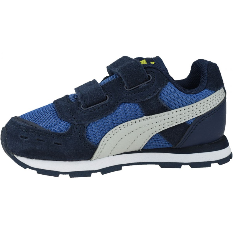 Puma Vista V Infants Jr 369541-09 branco azul marinho azul 1