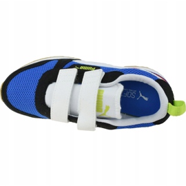 Puma R78 V Ps Jr 373617-03 branco preto vermelho azul 2 Puma R78 V Ps Jr 373617-03 branco preto vermelho azul 2