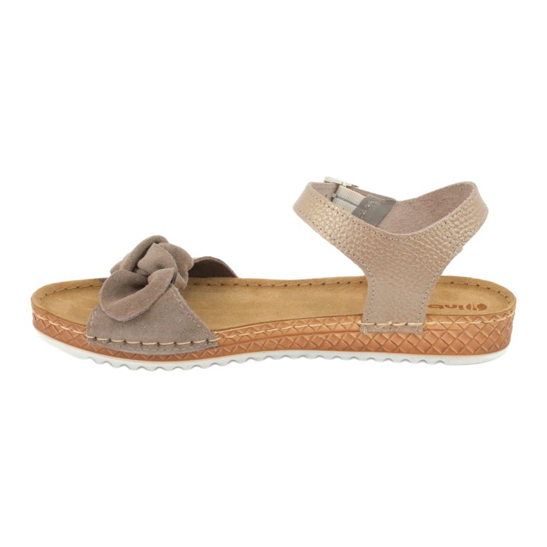 Calçados femininos Comfort Inblu 158D118 cinza 1