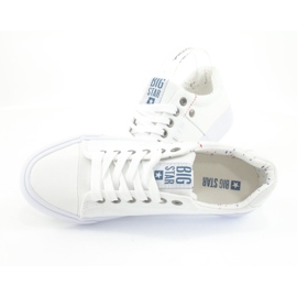 Tênis masculino Big Star amarrado branco AA274511 4