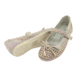 S.Barski Bailarinas Openwork com Velcro Barski Remtro castanho multicolorido 4 S.Barski Bailarinas Openwork com Velcro Barski Remtro castanho multicolorido 4