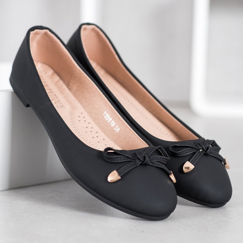 Diamantique Kalsic Black Ballerina preto 1