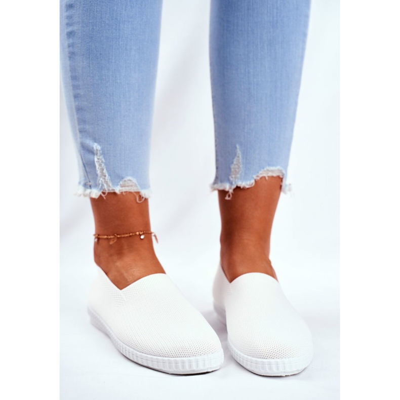 Tênis feminino Tênis deslizante branco Grigio 2