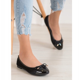 Diamantique Bailarinas com malha preto 1