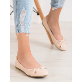 Diamantique Bailarinas Bege Clássicas castanho multicolorido 2