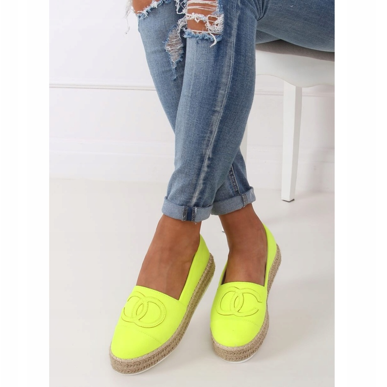 Alpargatas neon femininas T341P Verde Fluorescente 1 Alpargatas neon femininas T341P Verde Fluorescente 1