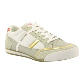 Sprandi 8042 sapatos esportivos dourados bege branco cinza 1