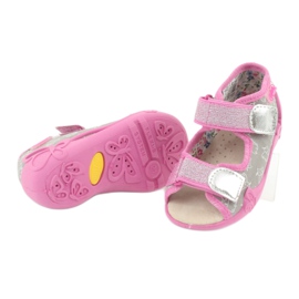 Calçado infantil amarelo Befado 342P006 rosa cinza 3