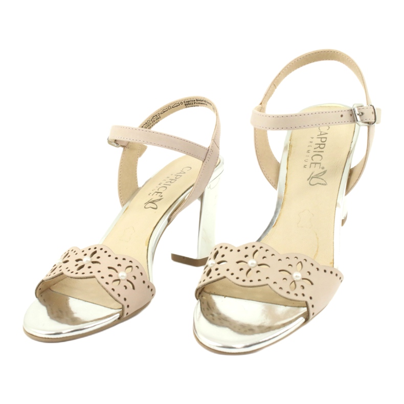 Sandálias Caprice sapatos de mulher 28303 multicolorido rosa 2