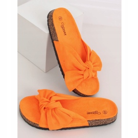 Chinelos de cortiça laranja G-580 Orange 1