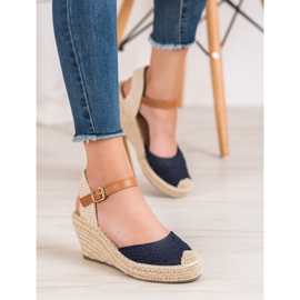Renda Alpercatas com fivela azul 1