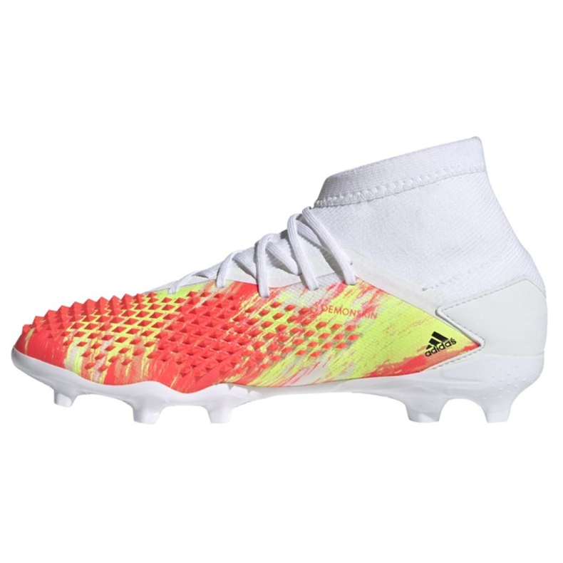 Chuteiras Adidas Predator Dracon 20.1 Fg Jr EG1608 multicolorido branco 1