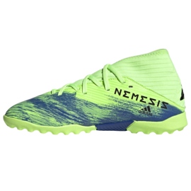 Chuteiras Adidas Nemziz 19.3 Tf Jr FV4006 multicolorido verde 1 Chuteiras Adidas Nemziz 19.3 Tf Jr FV4006 multicolorido verde 1