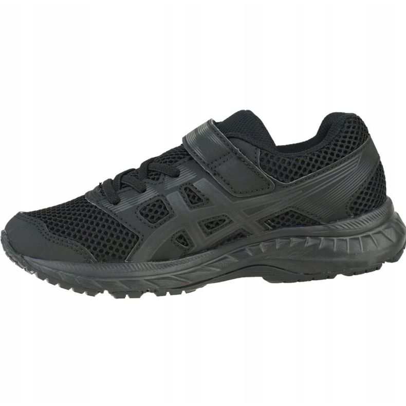 Asics Contend 5 Ps Jr 1014A048-002 preto 1 Asics Contend 5 Ps Jr 1014A048-002 preto 1