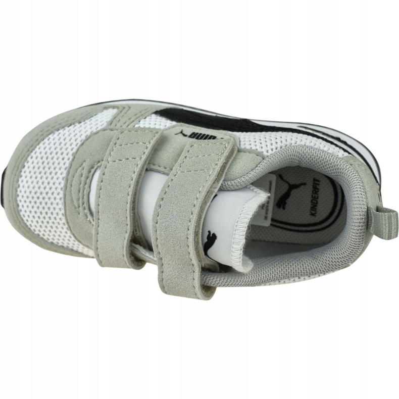 Puma R78 V Bebês 373618 02 preto cinza 2