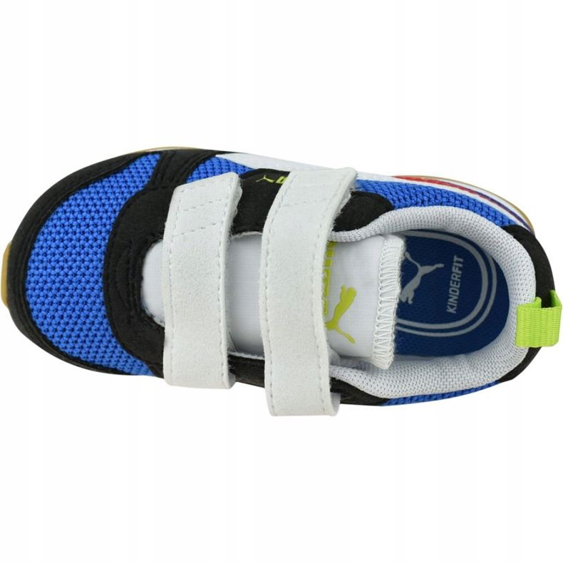 Puma R78 V Bebês 373618 03 preto azul 2