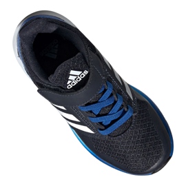 Sapatos Adidas FortaFaito Jr EE7313 branco azul marinho azul 2