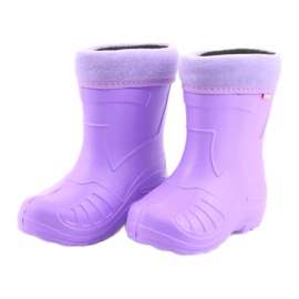 Sapatos infantis Befado galocha-violeta 162P102 roxo 3