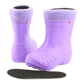 Sapatos infantis Befado galocha-violeta 162P102 roxo 4