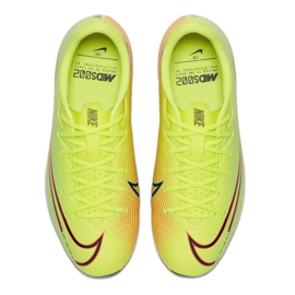 Chuteiras Nike Mercurial Vapor 13 Academy Mds FG / MG Jr CJ0980-703 amarelo 1