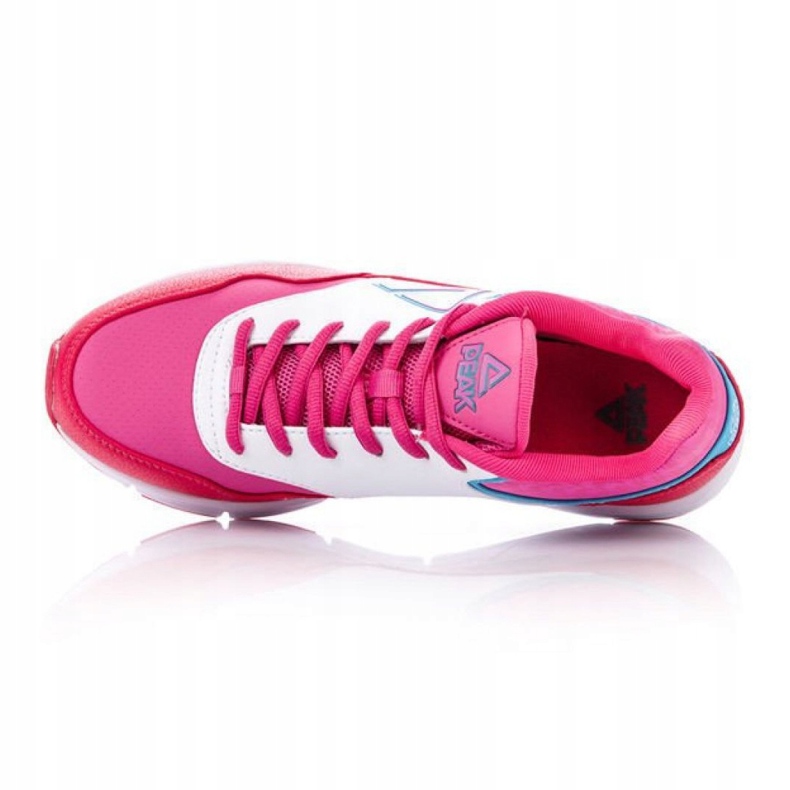 Sapatos Peak E43568EZ W 61089-61091 branco vermelho rosa 2