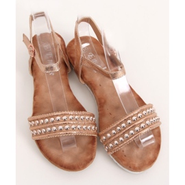 Sandálias femininas Champagne HT-68 Champagne multicolorido rosa 1