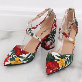 Bombas floridas NC950 Branco multicolorido 1