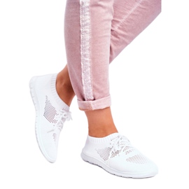 EVE Sapatos esportivos femininos, flexíveis brancos Jenny 1