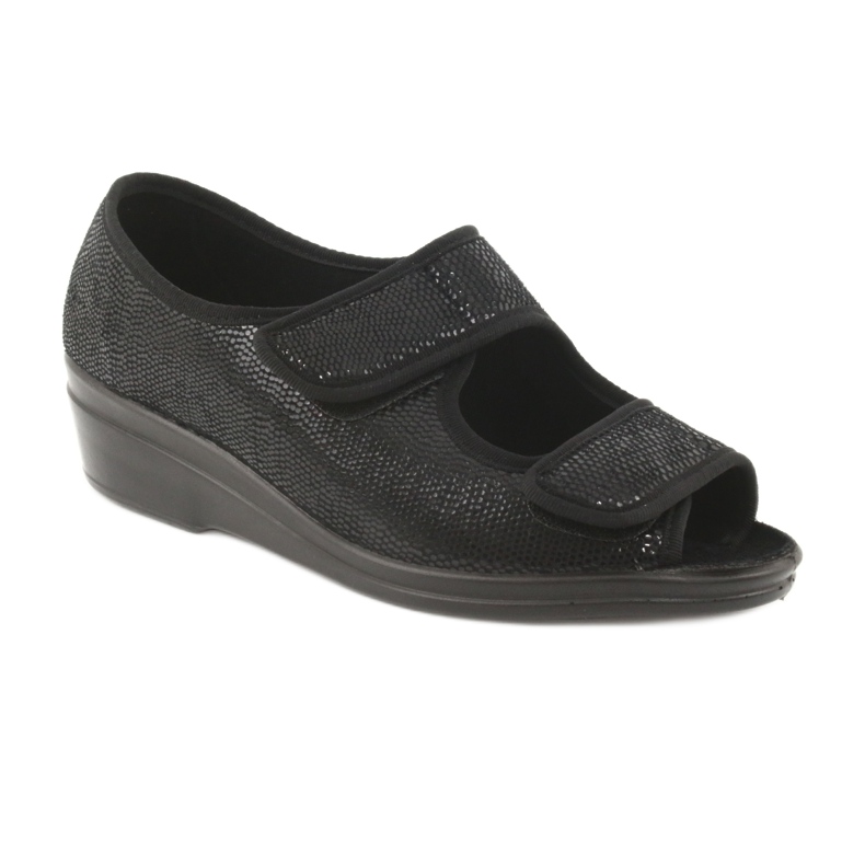 Sapatos femininos Befado pu 051D014 preto 2