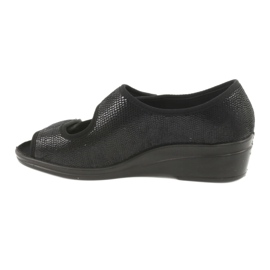 Sapatos femininos Befado pu 051D014 preto 3