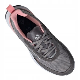 Tênis de corrida adidas RapidaRun Elite Jr EG6913 cinza 2